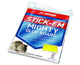 J.T. Eaton 157 Stick-Em Mighty Glue Board 1 Trapper Per Pack - Rat & Mice
