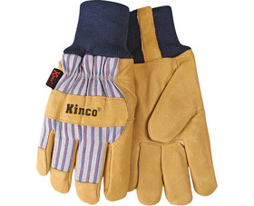 Kinco 1927KW-XL Knit Wrist Pigskin Leather Glove - X-Large