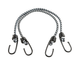 Keeper 06018 18" Bungee Cord W/ Coated Hooks - 2 Pack