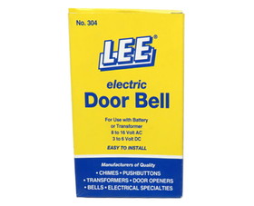 Lee Electric 304 Audible Signal Bell 4"Carded