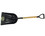 Lawn & Garden Tools 99052 #12 Poly Scoop - D-Grip Hardwood Handle