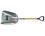 Lawn & Garden Tools 99053 #12 Aluminum Scoop - D-Grip Hardwood Handle