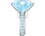 Lucky Line B102S Key Shapes - Diamond Ring Schlage