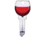 Lucky Line B108S Key Shapes - Red Wine Schlage