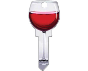 Lucky Line B108S Key Shapes - Red Wine Schlage