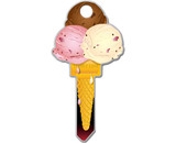Lucky Line B111S Key Shapes - Ice Cream Schlage
