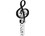 Lucky Line B125S Key Shapes - Music Note Schlage