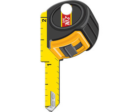 Lucky Line B126S Key Shapes - Tape Measure Schlage