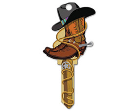 Lucky Line B132S Key Shapes - Cowboy Schlage