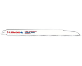 Lenox 20500106R 12" Heavy Duty Reciprocating Saw Blades - 6 TPI