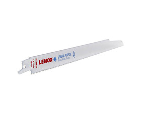 Lenox 20583110R 12" Bi-Metal Reciprocating Saw Blades For Wood - 10/14 TPI