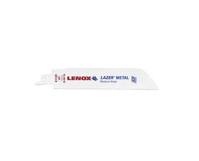 Lenox 201746118R 6" Lazer Reciprocating Saw Blades For Metal - 18 TPI 5 Pack
