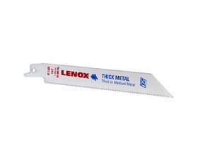 Lenox 20564614R 6" Bi-Metal Reciprocating Saw Blades For Metal - 14 TPI