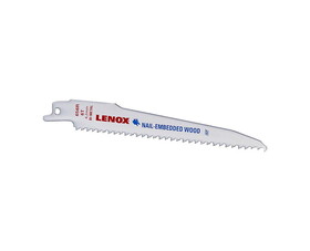 Lenox LNX656R 6" Bi-Metal Reciprocating Saw Blades For Wood - 6 Tpi