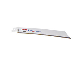 Lenox 21070818GR 8" Gold Reciprocating Blades For Metal - 18 TPI