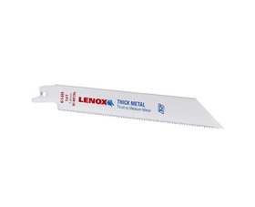 Lenox 20494B614R 6" Bi-Metal Reciprocating Blades For Metal - 14 TPI