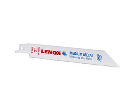 Lenox 20529B618R 6" Bi-Metal Reciprocating Blades For Metal - 18 TPI