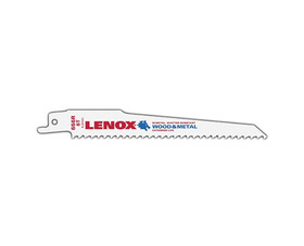 Lenox 20530B656R 6" Bi-Metal Reciprocating Blades For Wood - 6 TPI