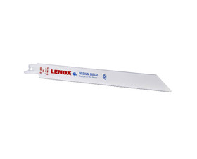 Lenox 20487B818R 8" Bi-Metal Reciprocating Blades For Metal- 18 TPI
