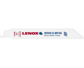 Lenox 22761OSB610R 6" Reciprocating Saw Blades For Wood - 10 TPI 50 Pack