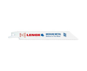 Lenox 20567S618R 6" Bi-Metal Reciprocating Blades For Metal - 18 TPI Carded