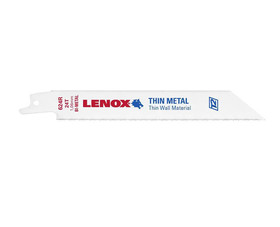 Lenox 20569S624R 6" Bi-Metal Reciprocating Blades For Metal - 24 TPI Carded