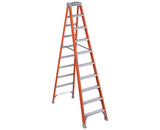 Louisville Ladder FS1510 10' Fiberglass Step Ladder - 300 Lbs. Type 1A