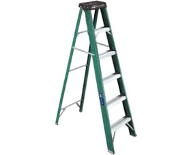 Louisville Ladder FS4004 4' Fiberglass Step Ladder - 225 Lbs. Type 2