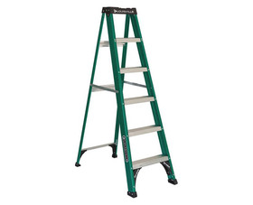 Louisville Ladder FS4006 6' Fiberglass Step Ladder - 225 Lbs. Type 2