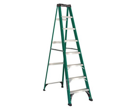 Louisville Ladder FS4008 8' Fiberglass Step Ladder - 225 Lbs. Type 2
