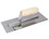 Masonry Tools TF131 11" X 4-1/2" V Notch Wood Handle Plastering Trowel