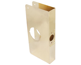 Em-D-Kay 2407 4-1/4" X 4-1/2" X 2-3/8" Wrap Around Plate - For 1-3/8" Door Thickness