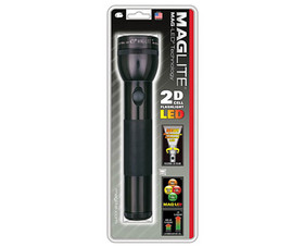 Maglite ST2D016 Mag 2 Cell D LED Flashlight - Black
