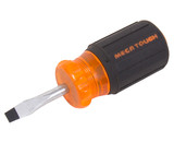 Mega Tough 80101 Slotted Stubby Screwdriver - Carded