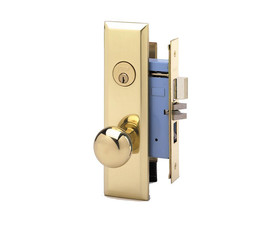Marks 71A/3LH Apartment Mortise Lockset With Bolt Latch & Rocker - Left Handed