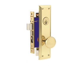 Marks 71A/3RH Apartment Mortise Lockset With Bolt Latch & Rocker - Right Handed