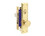 Marks 7NY10A3RH Apartment Mortise Lockset With Bolt Latch & Rocker - 1-1/4" X 8" Right Handed