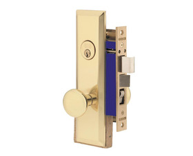 Marks 91A/3LH Apartment Lockset With Bolt Latch & Rocker - Left Handed