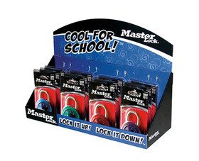 Master Lock 1224GENXTM Counter Display With 1530DCM Locks - 12 Pieces
