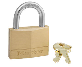 Master Lock 150D 2" Brass Padlock - Carded