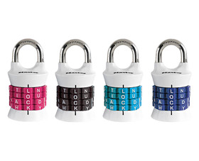 Master Lock 1535D 1-1/2" Set Your Own Combination Lock - Assorted Color