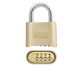 Master Lock 175DWD 2" Wide Solid Brass Body - Set Your Own Combination