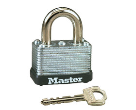 Master Lock 22D 1-1/2" Laminated Steel Padlocks - Carded