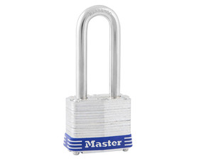 Master Lock 3DLH 2" Long Shackle Padlock - KD Carded