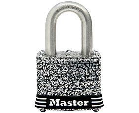 Master Lock 3SSKADHC 1-9/16" Wide Laminated Stainless Steel Pin Tumbler Padlock