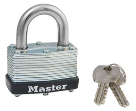 Master Lock 500D 1-3/4" Laminated Steel Padlocks - Carded