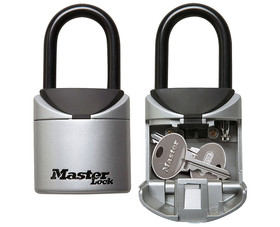 Master Lock 5406D 2-3/4" Wide Portable Lock Box - Set Your Own Combination