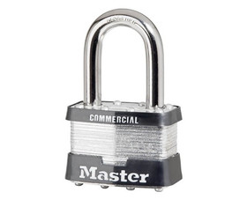 Master Lock 5KALF 2" Wide Laminated Padlock 1-1/2" Long Shackle - KA