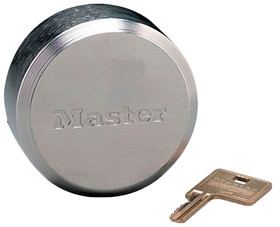 Master Lock 6271-W700A Round Shackleless Solid One Piece Padlock KD - Boxed