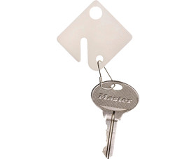 Master Lock 7117D 1-1/2" x 1-2/3" x 4/5" Slotted Plastic Key Holders